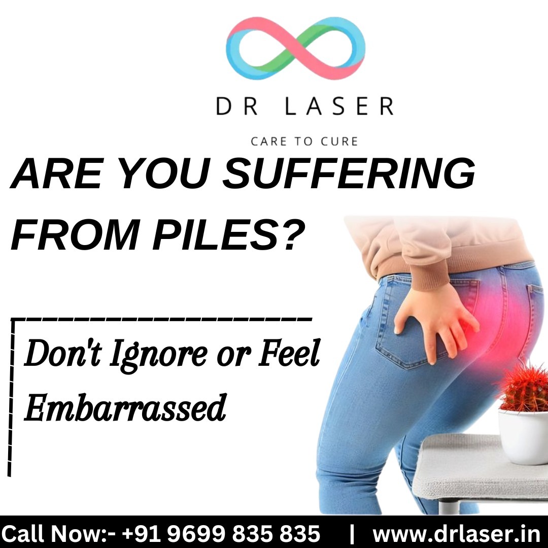 Are you suffering from Piles, Fissure, or Fistula? Don’t ignore the discomfort or feel embarrassed. These conditions are more common than you think — and they are completely treatable with advanced laser treatment at Dr. Laser. 💡
