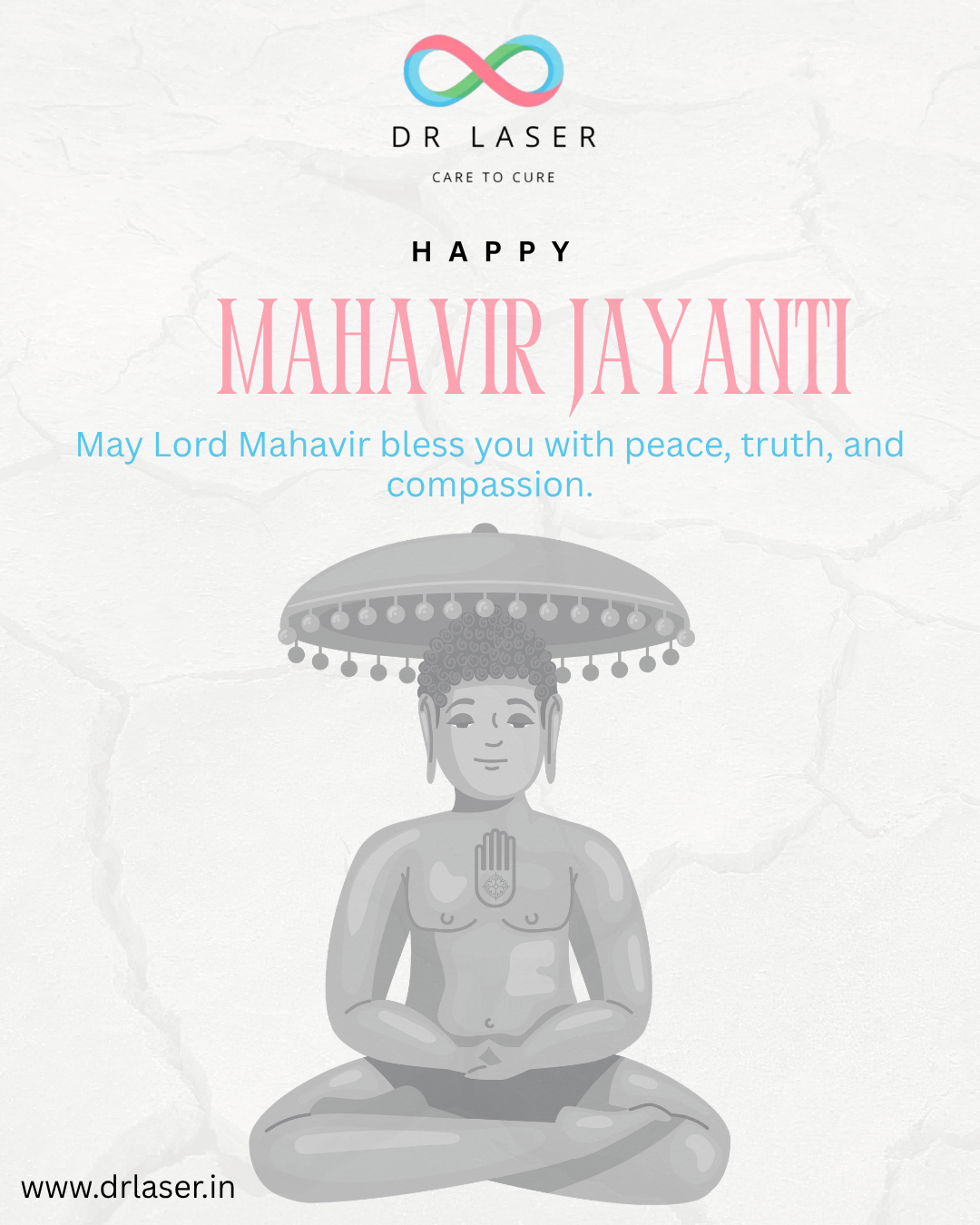 Celebrate the spirit of peace, truth, and compassion this Mahavir Jayanti 🙏
