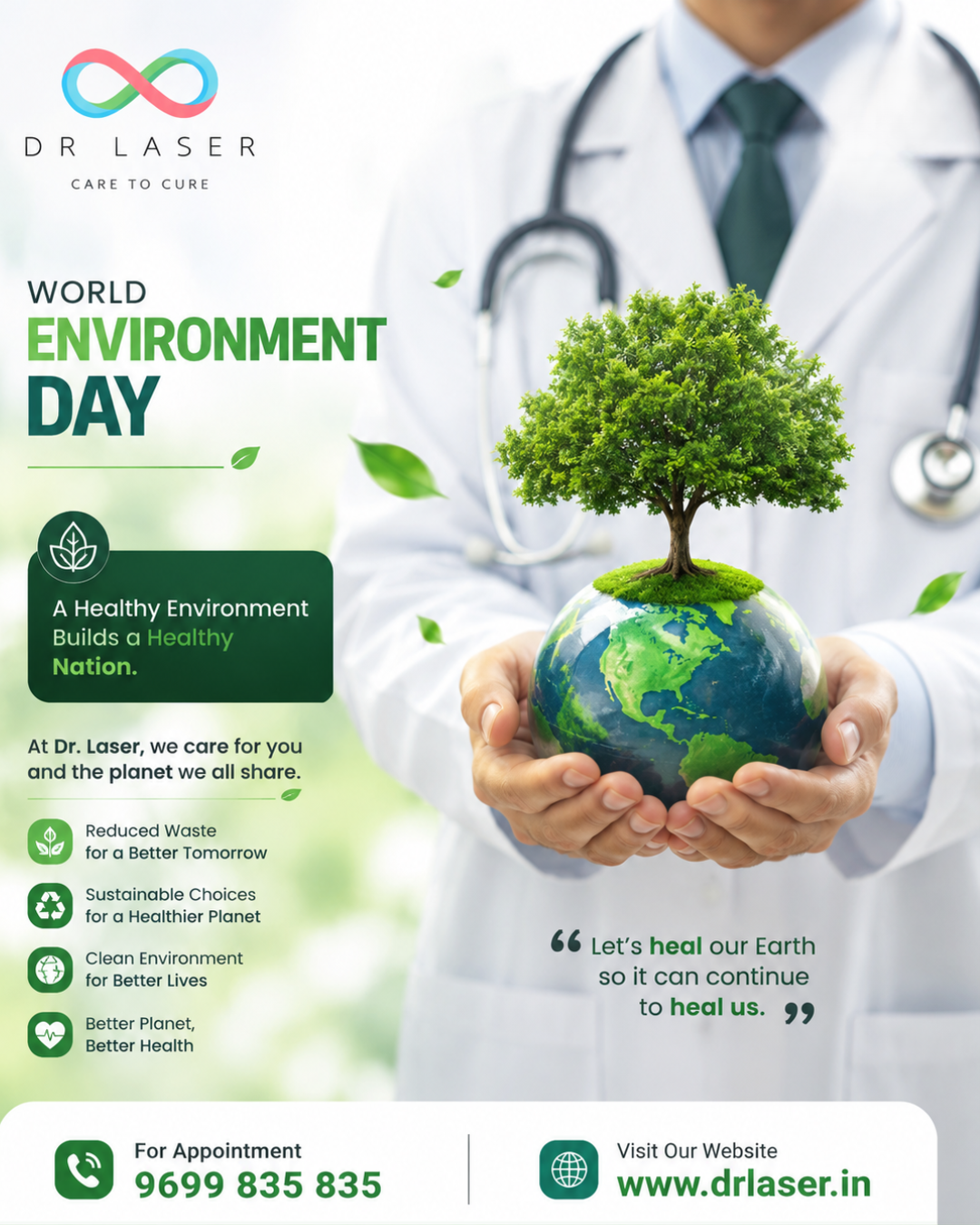 🌍 **World Environment Day 2026 | Dr. Laser** 🌍