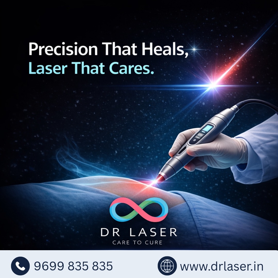 Precision that heals and laser care that truly cares.