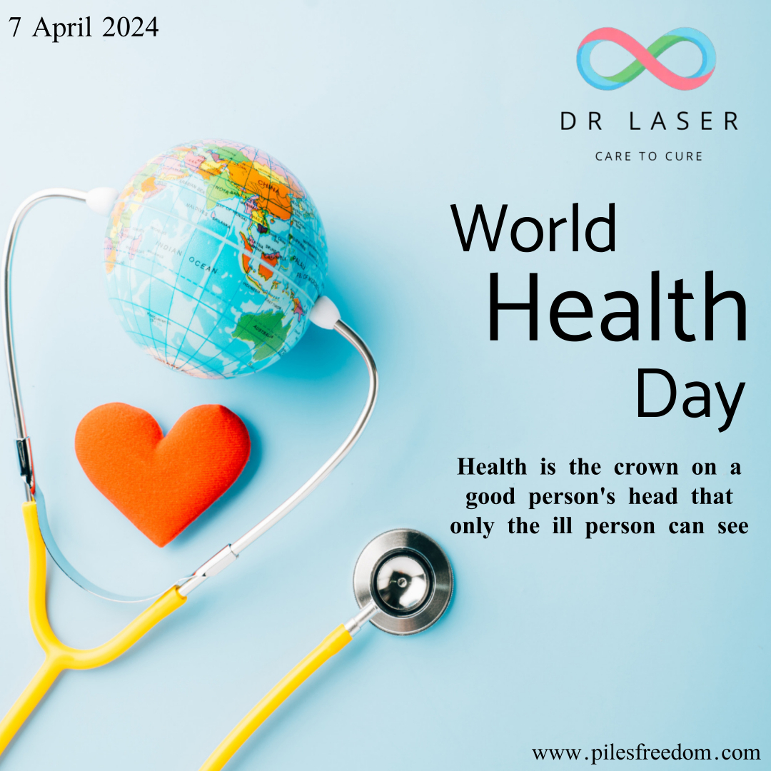 "Today and every day, let's prioritize health for a better tomorrow. Happy World Health Day!"