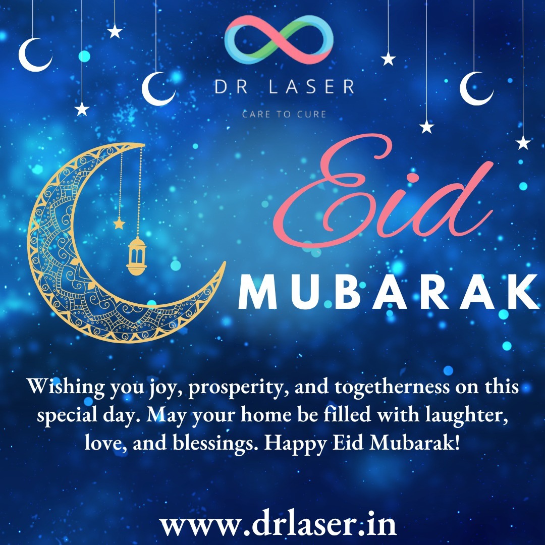  Eid Mubarak from DR LASER! 